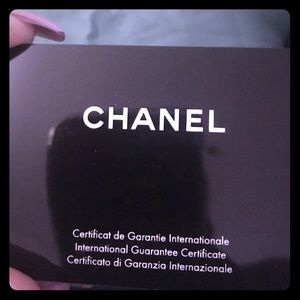 Chanel Sunglasses with black out mirror lenses